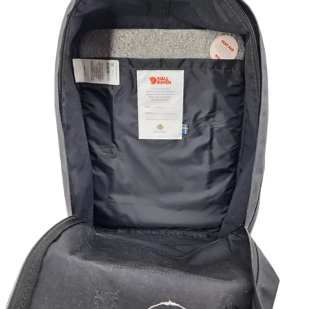 Fjallraven Kanke Water Resistant Black Travel School 13